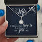 To My Wife Special Gift for Eternal Hope Necklace