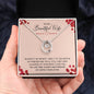 To M Beautiful Wife Jewelry Gift For Lucky In Love Necklace