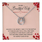 To M Beautiful Wife Jewelry Gift For Lucky In Love Necklace