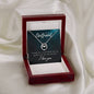 To My Girlfriend Gift for Lucky In Love Necklace Valentine's Day