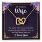 My Gorgeous Wife Message Card with Gift Jewelry