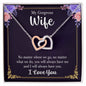 My Gorgeous Wife Message Card with Gift Jewelry