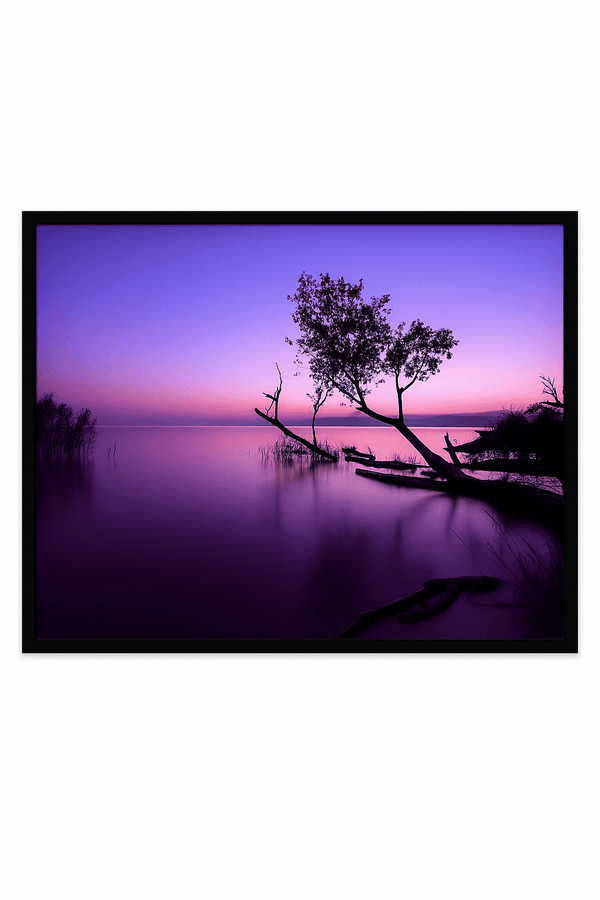 Purple Shore Light - Paint By Numbers